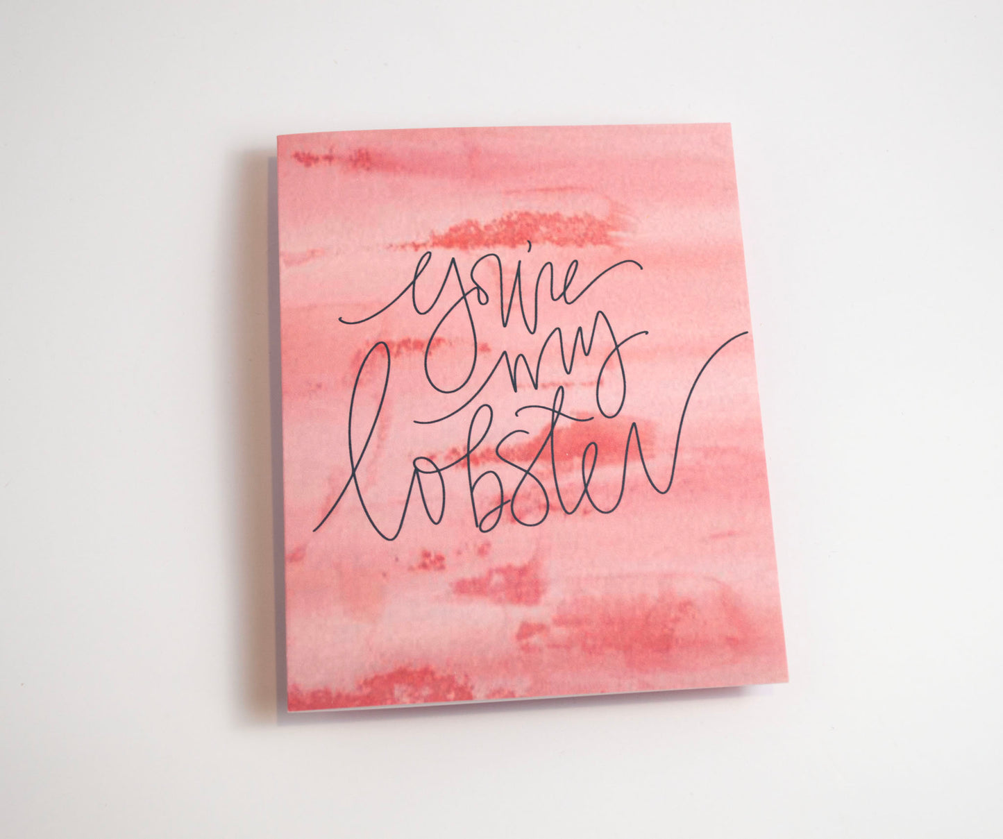 You're My Lobster - Watercolor Card