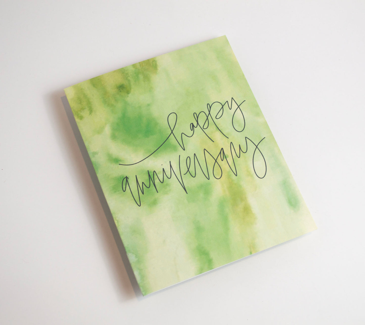 Happy Anniversary - Watercolor Card
