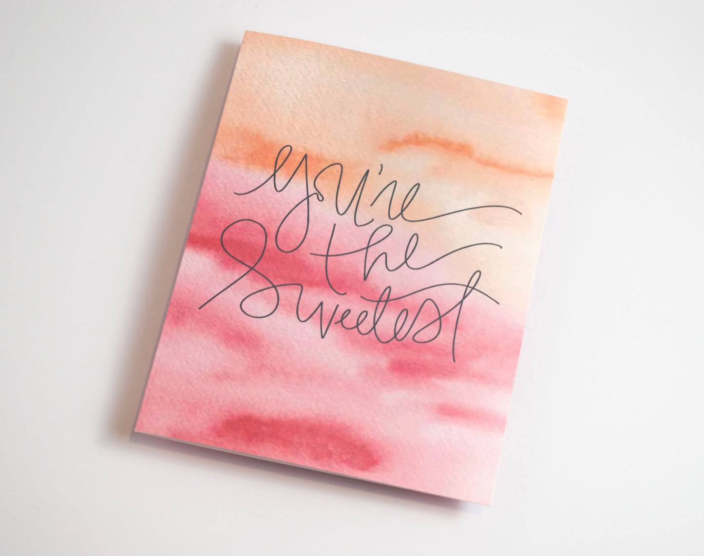 You're the Sweetest - Watercolor Card