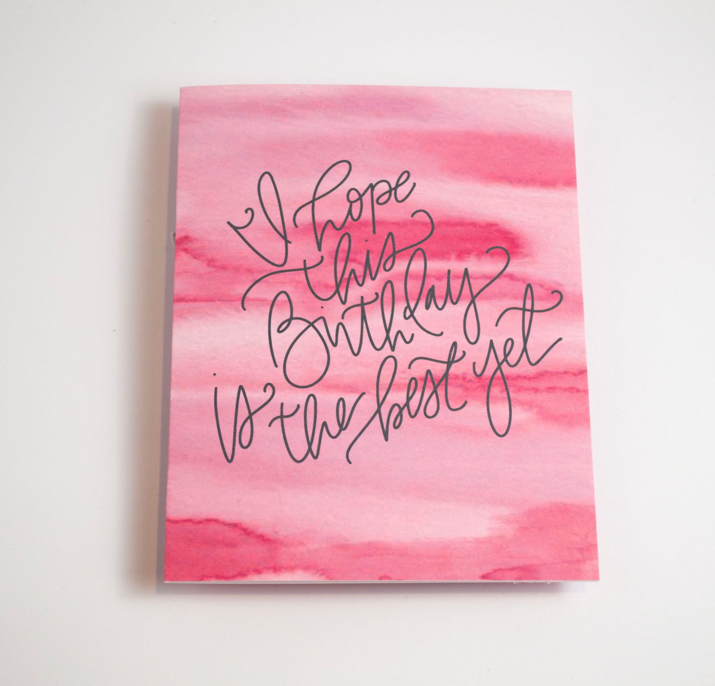 Best Birthday Yet - Watercolor Card