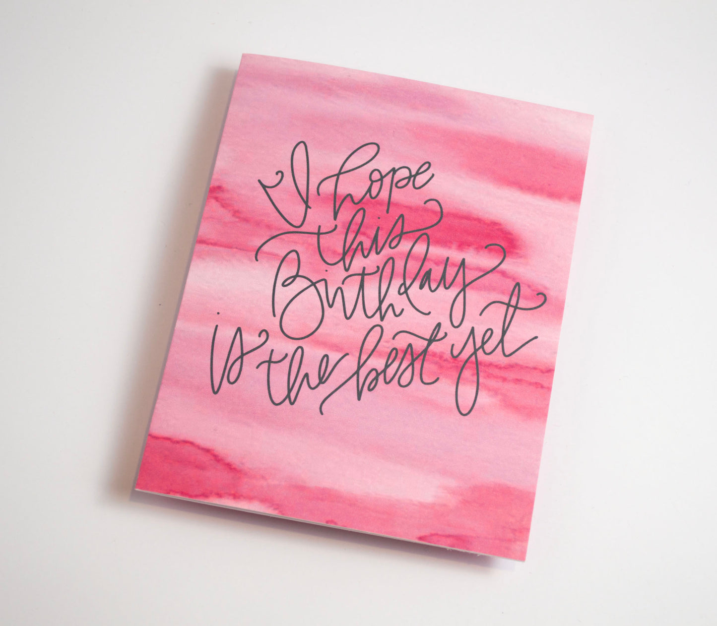 Best Birthday Yet - Watercolor Card