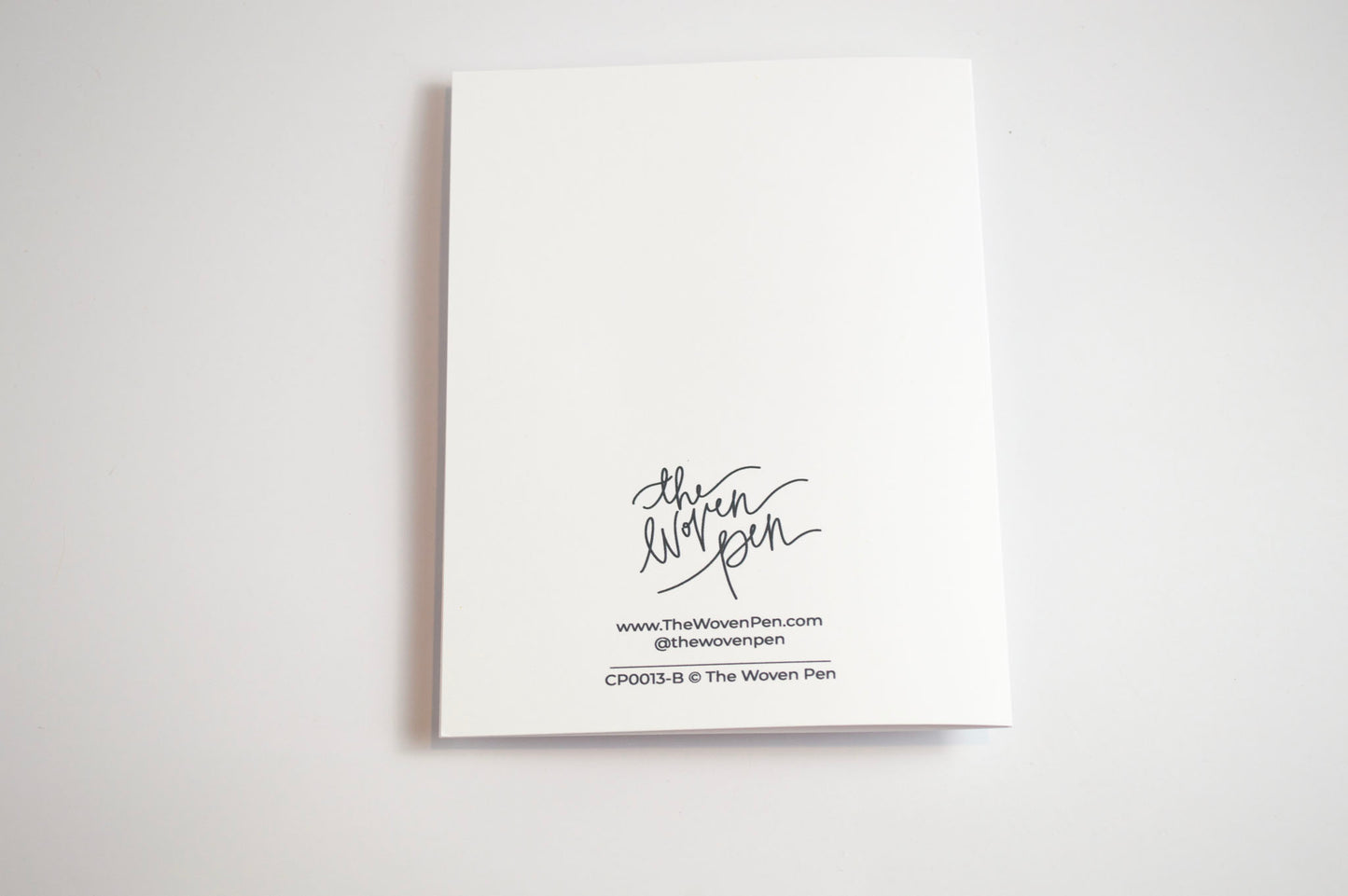 Even Miracles Take a Little Time - Black & White Card