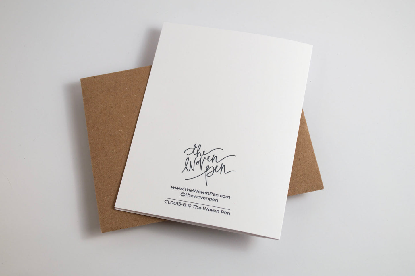 Couldn't Do it Without You - Black & White Card