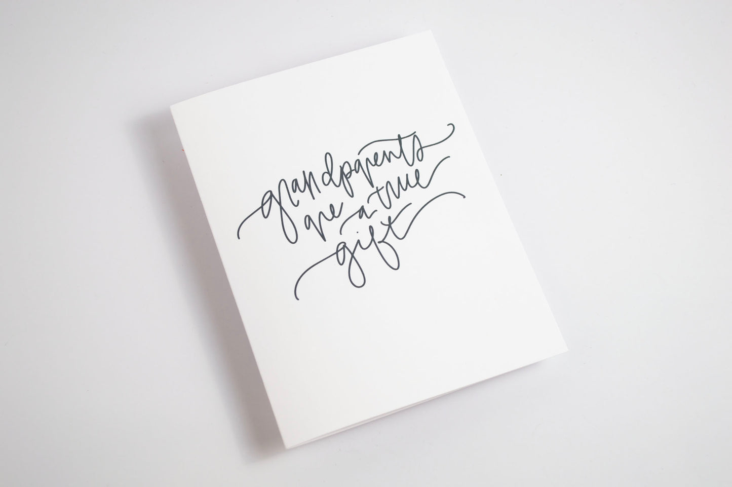 Grandparents Are a Gift - Black & White Card