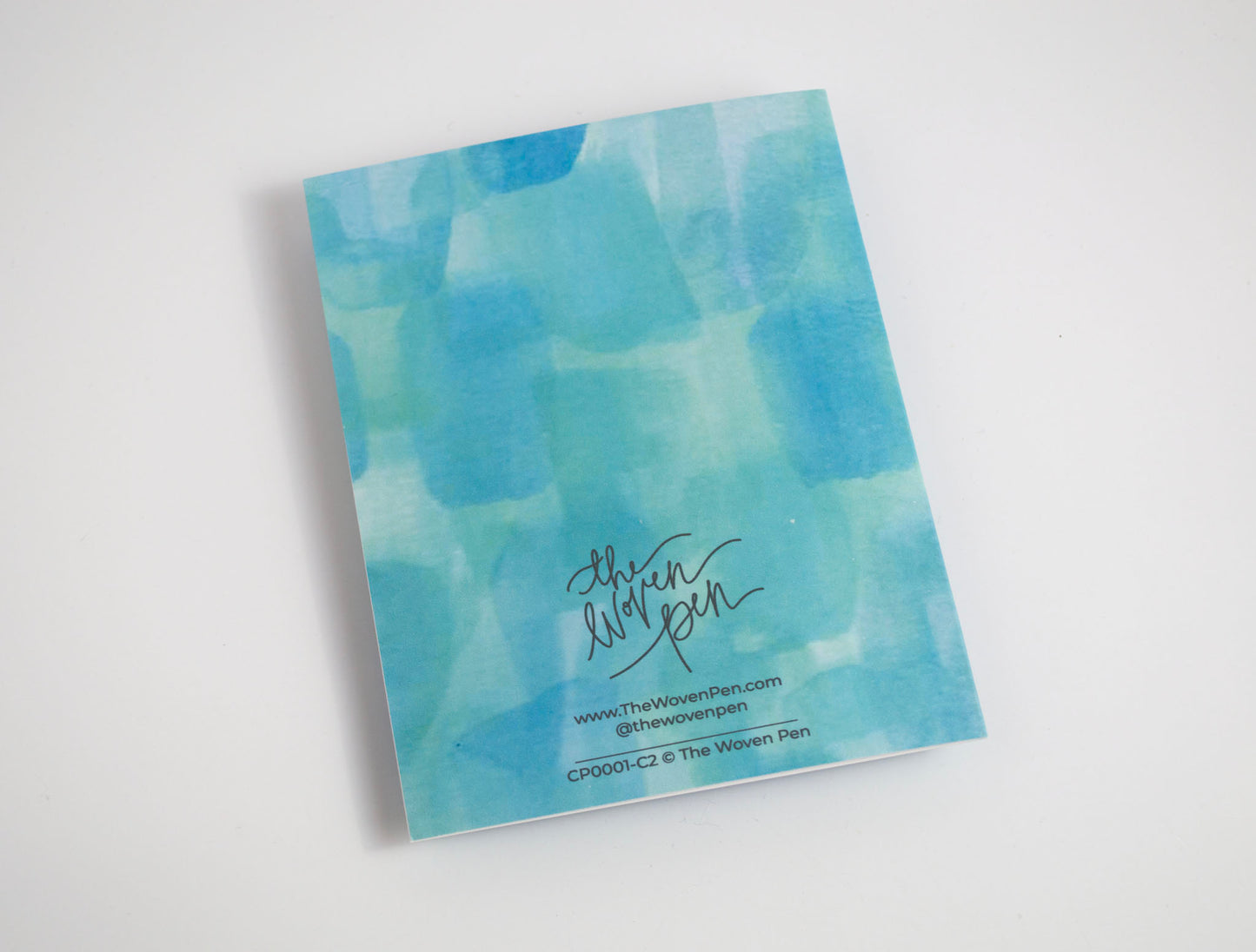 Hello Baby - Watercolor Card Blue