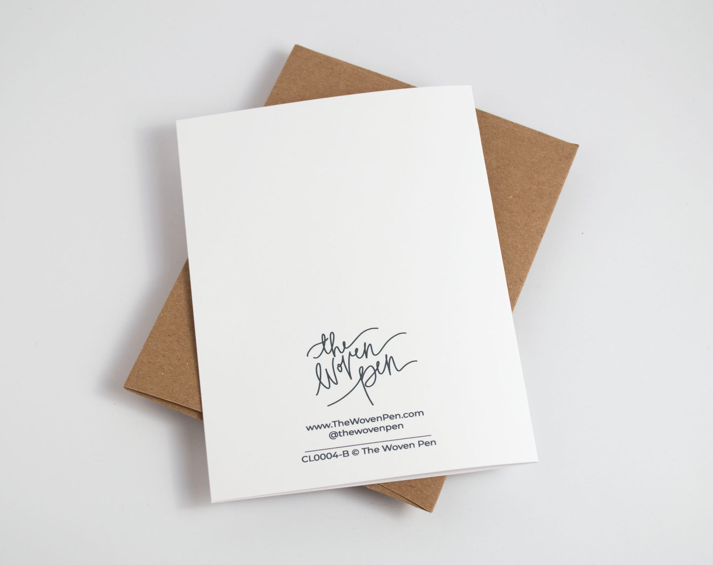 So Grateful for You - Black & White Card
