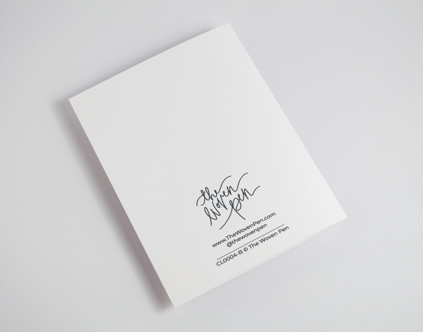 So Grateful for You - Black & White Card