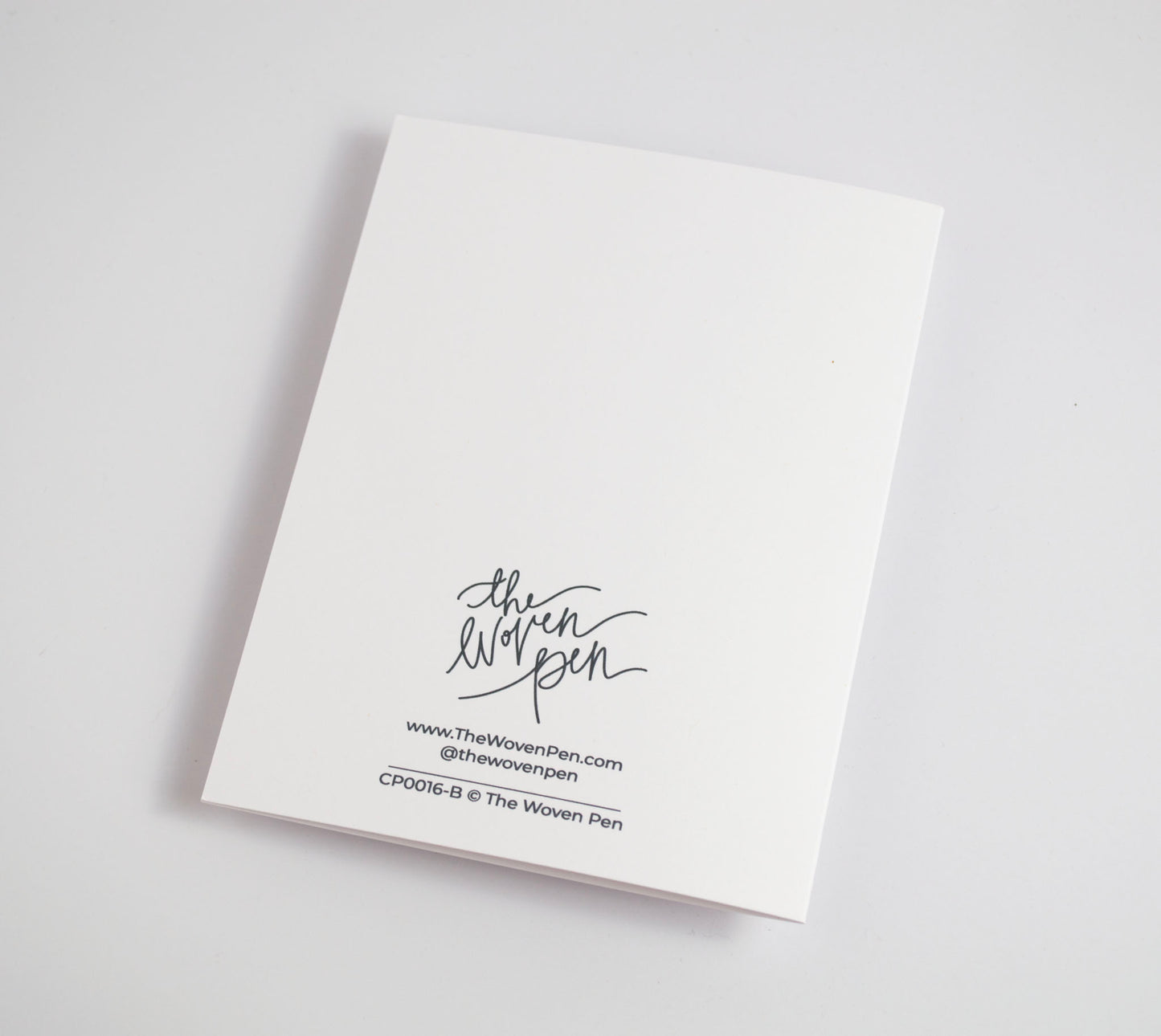 Surviving Not Thriving - Black & White Card