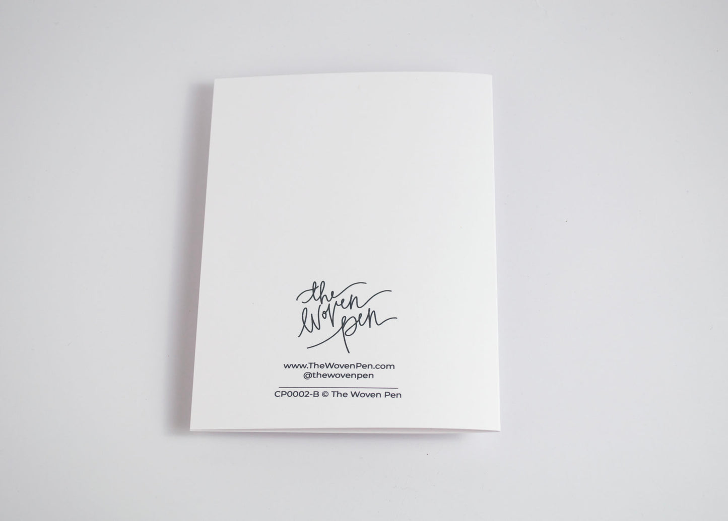 Welcome Sweet Baby - Black & White Card