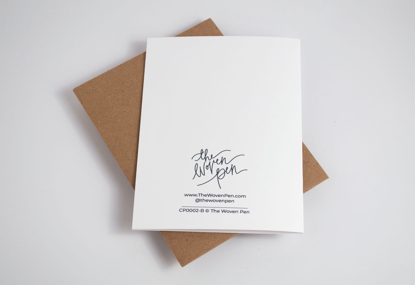 Welcome Sweet Baby - Black & White Card