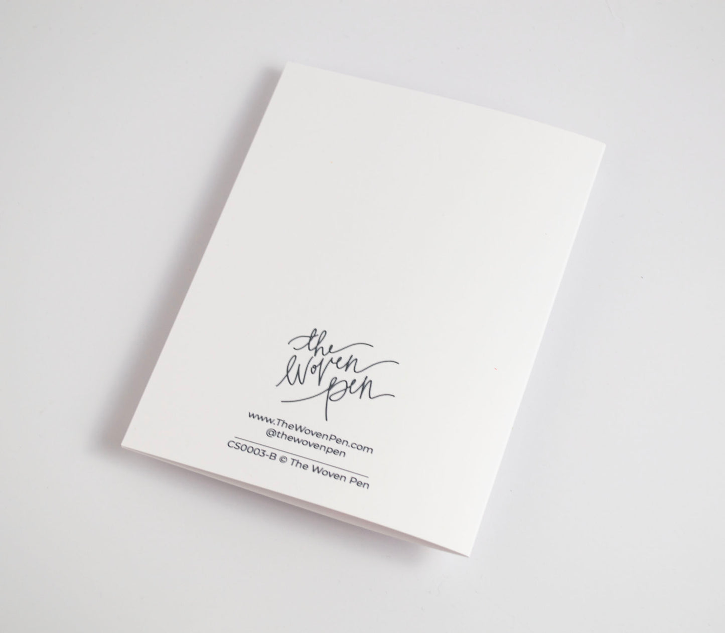 Your Loss Is So Huge - Black & White Card