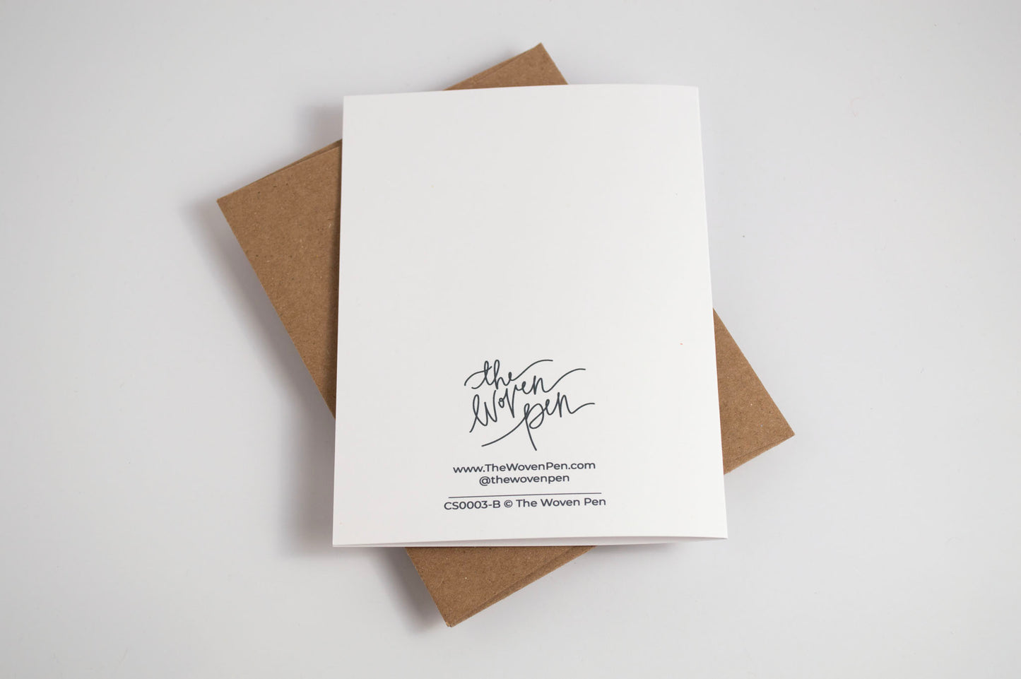 Your Loss Is So Huge - Black & White Card