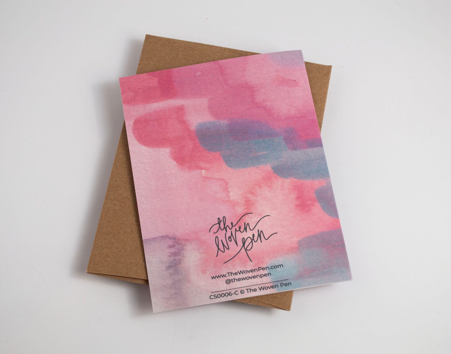There Are Just No Words- Watercolor Card