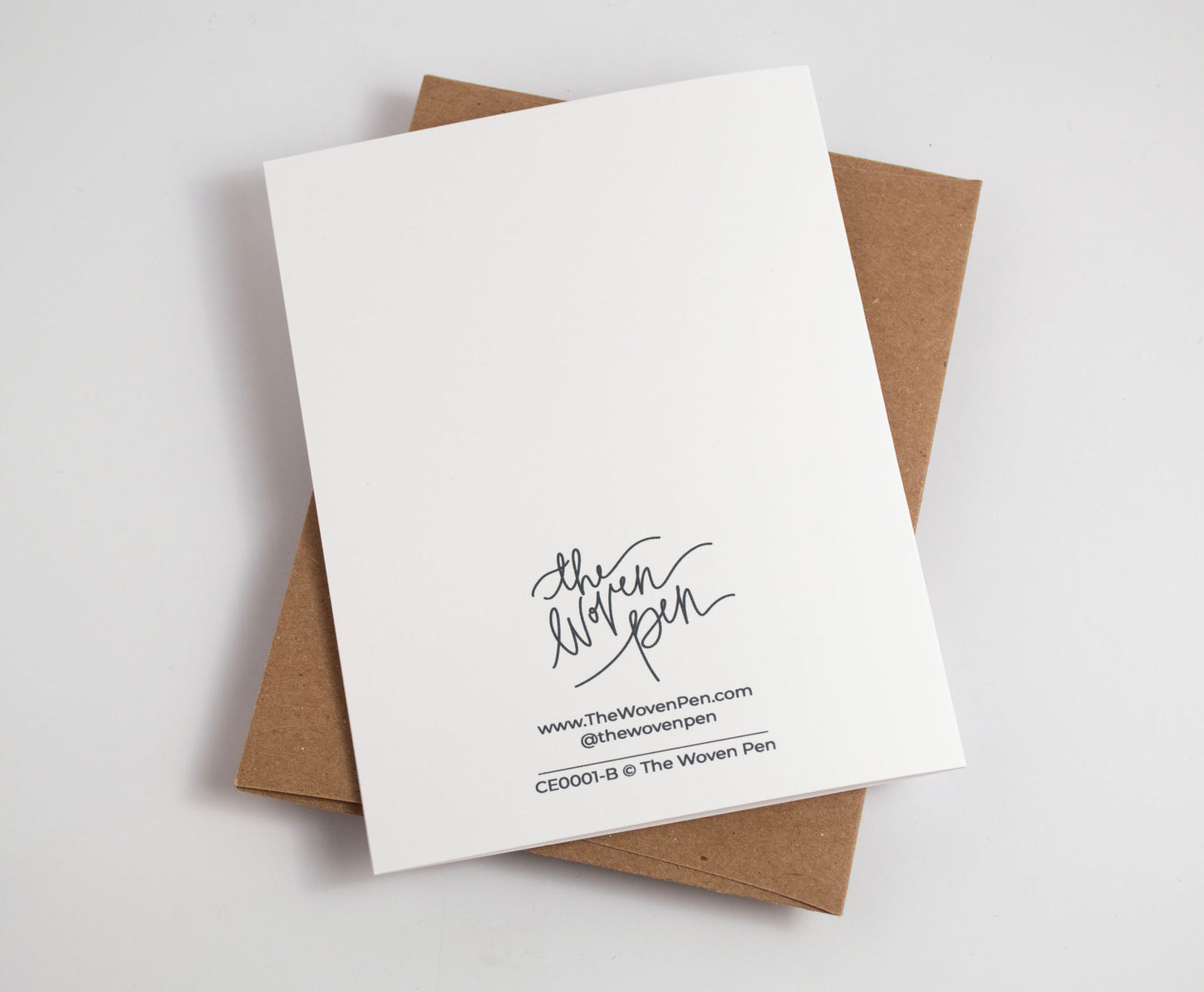 A Note for You - Black & White Card