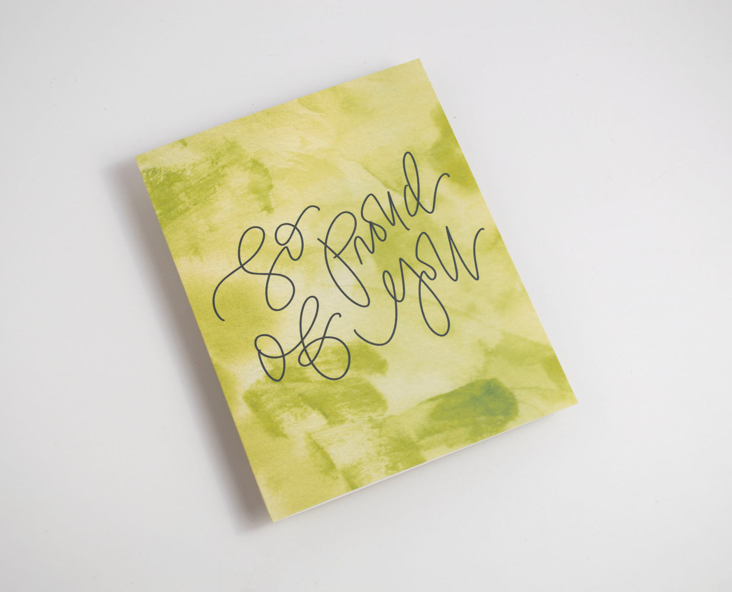 So Proud of You - Watercolor Card
