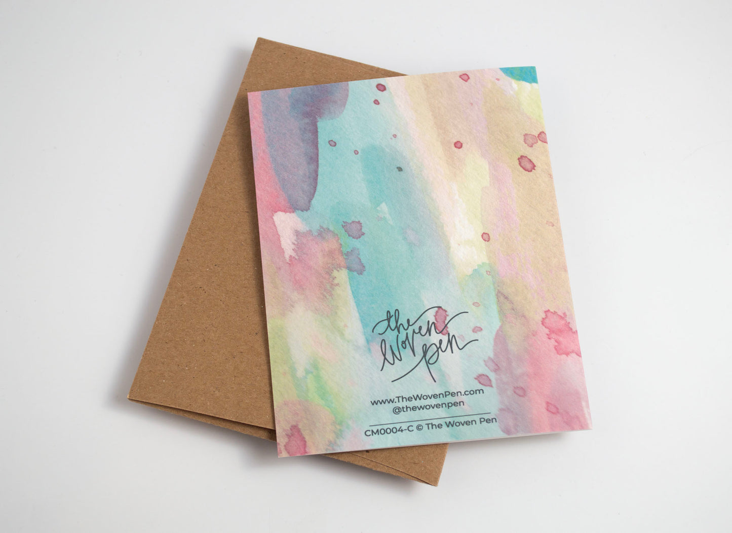 You Can Do It - Watercolor Card