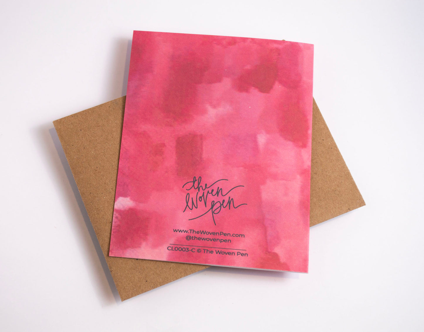 I Love You More - Watercolor Card