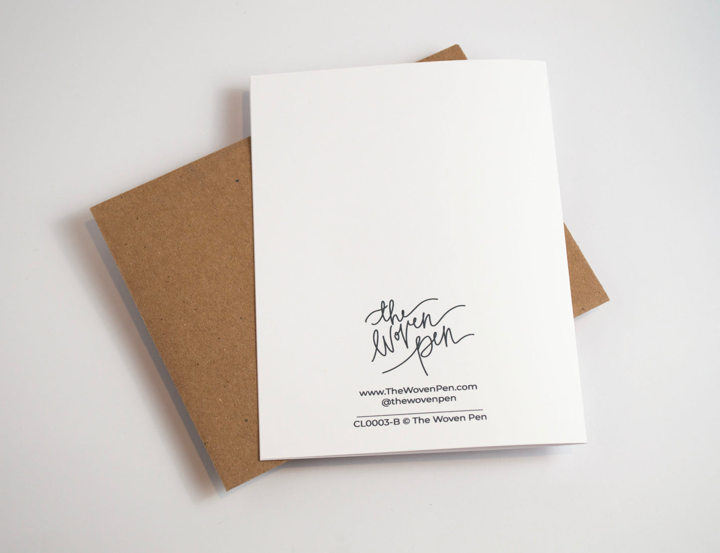 I Love You More - Black & White Card