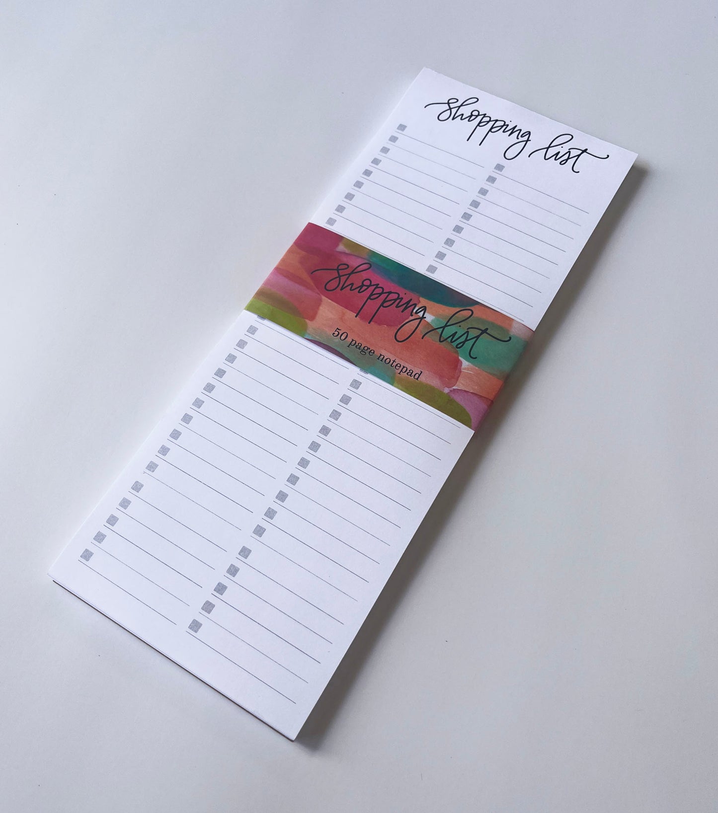 Shopping List- List-Making Notepad