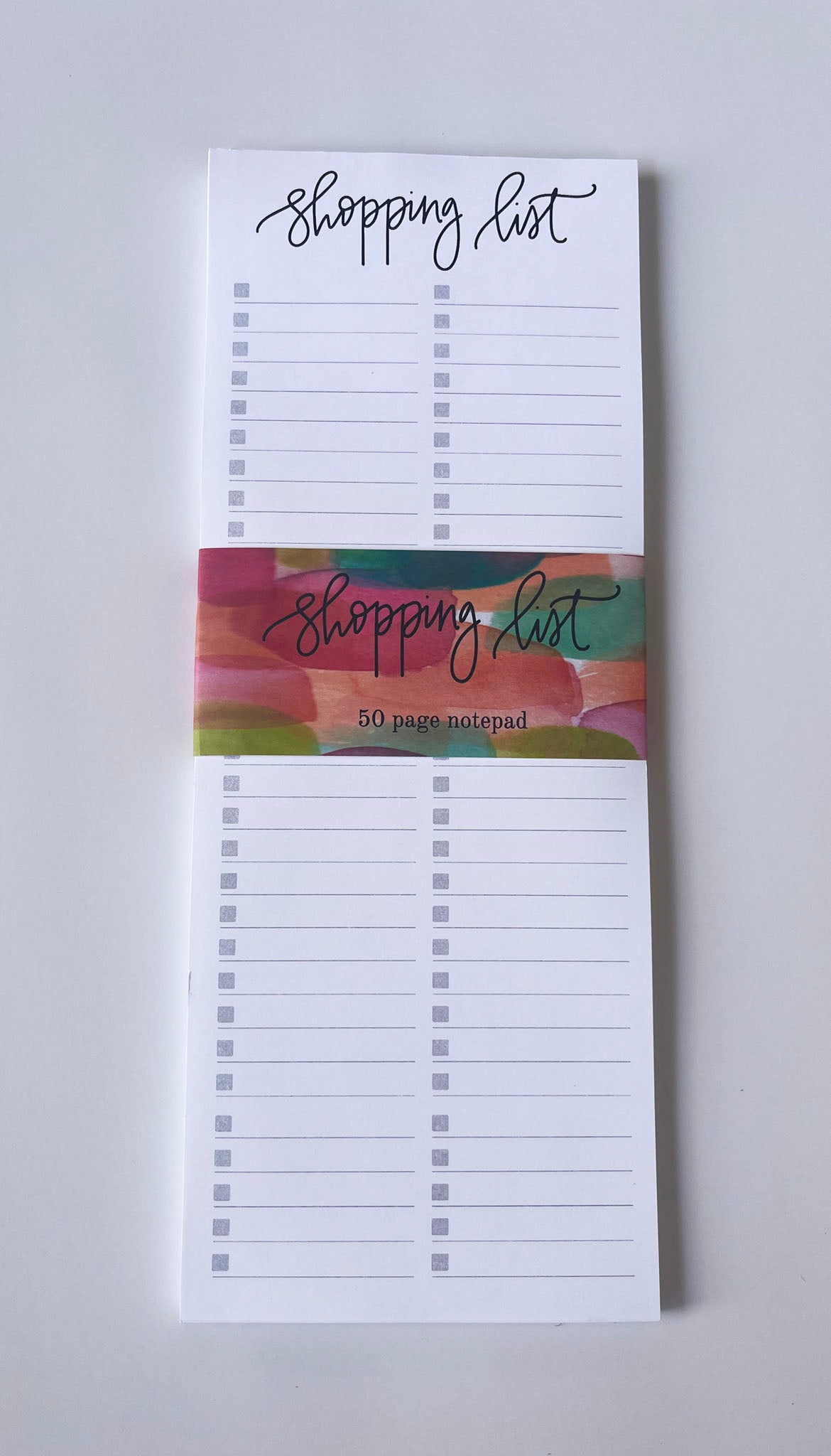 Shopping List- List-Making Notepad