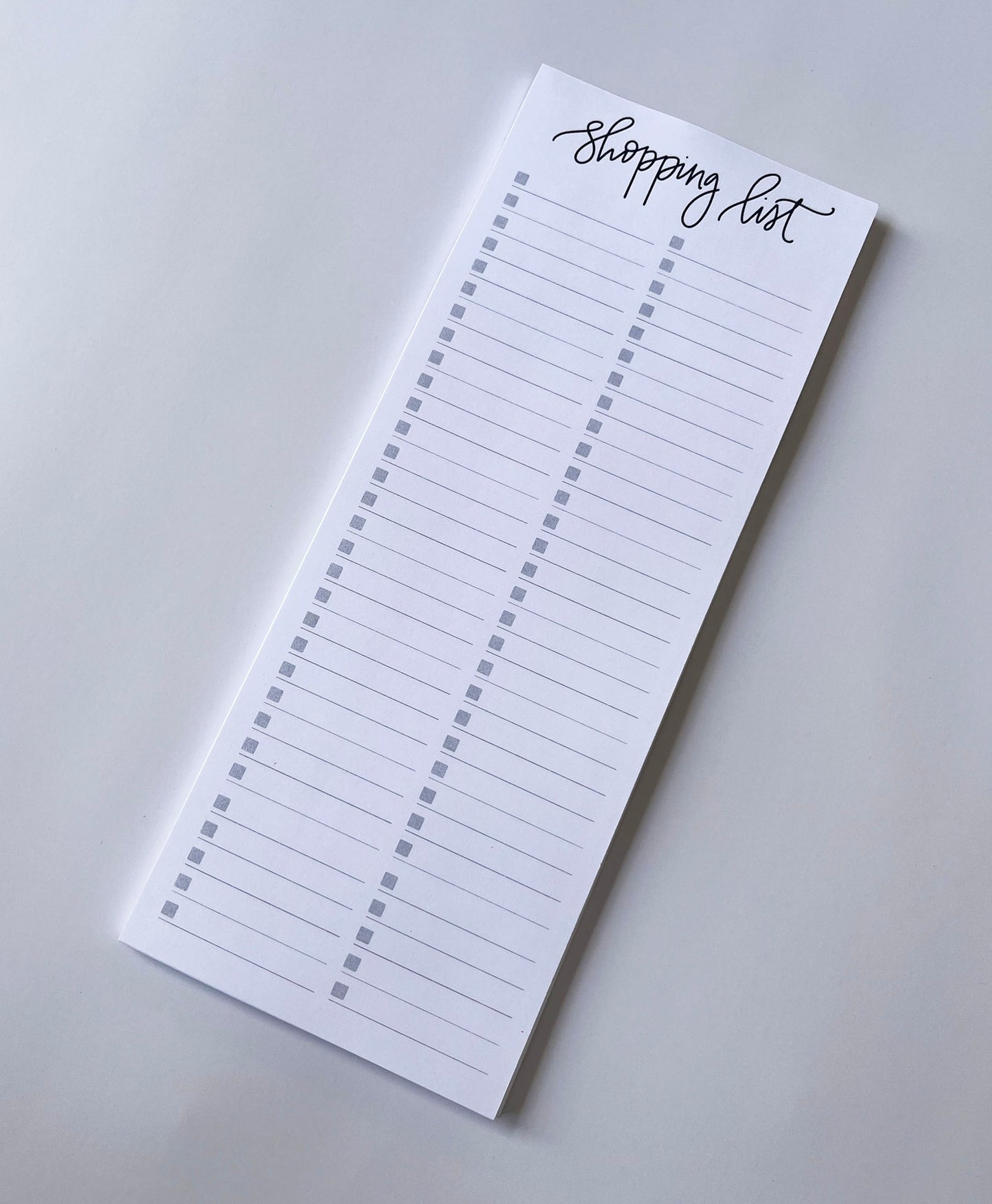 Shopping List- List-Making Notepad