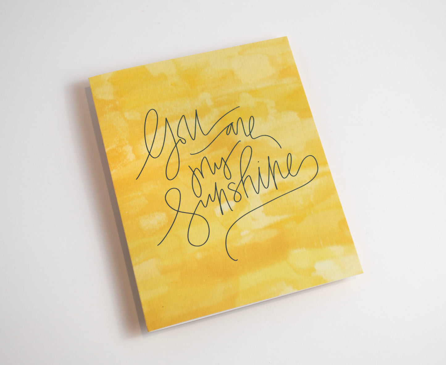 You Are My Sunshine - Watercolor Card