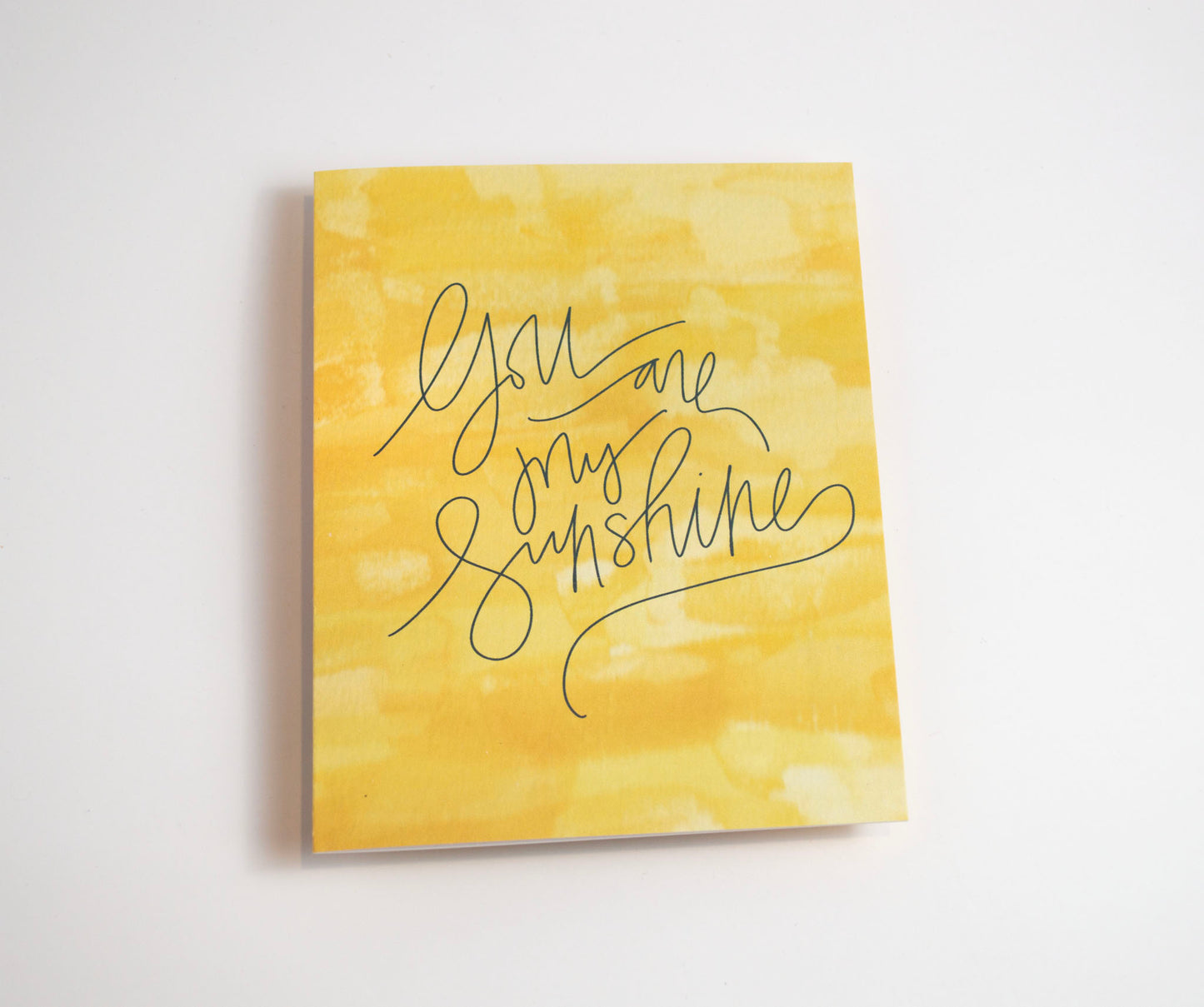 You Are My Sunshine - Watercolor Card