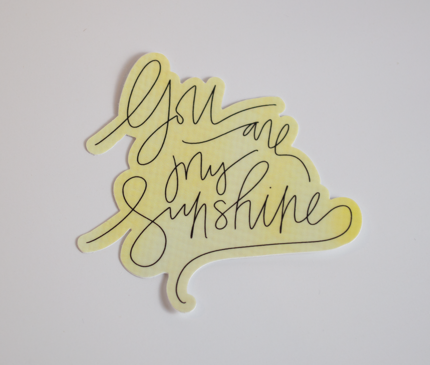 You Are My Sunshine - Watercolor Sticker