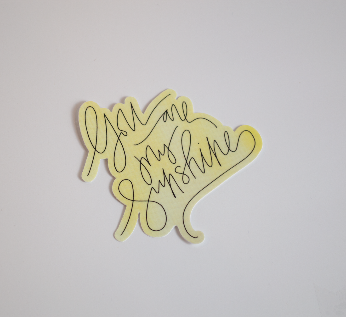 You Are My Sunshine - Watercolor Sticker