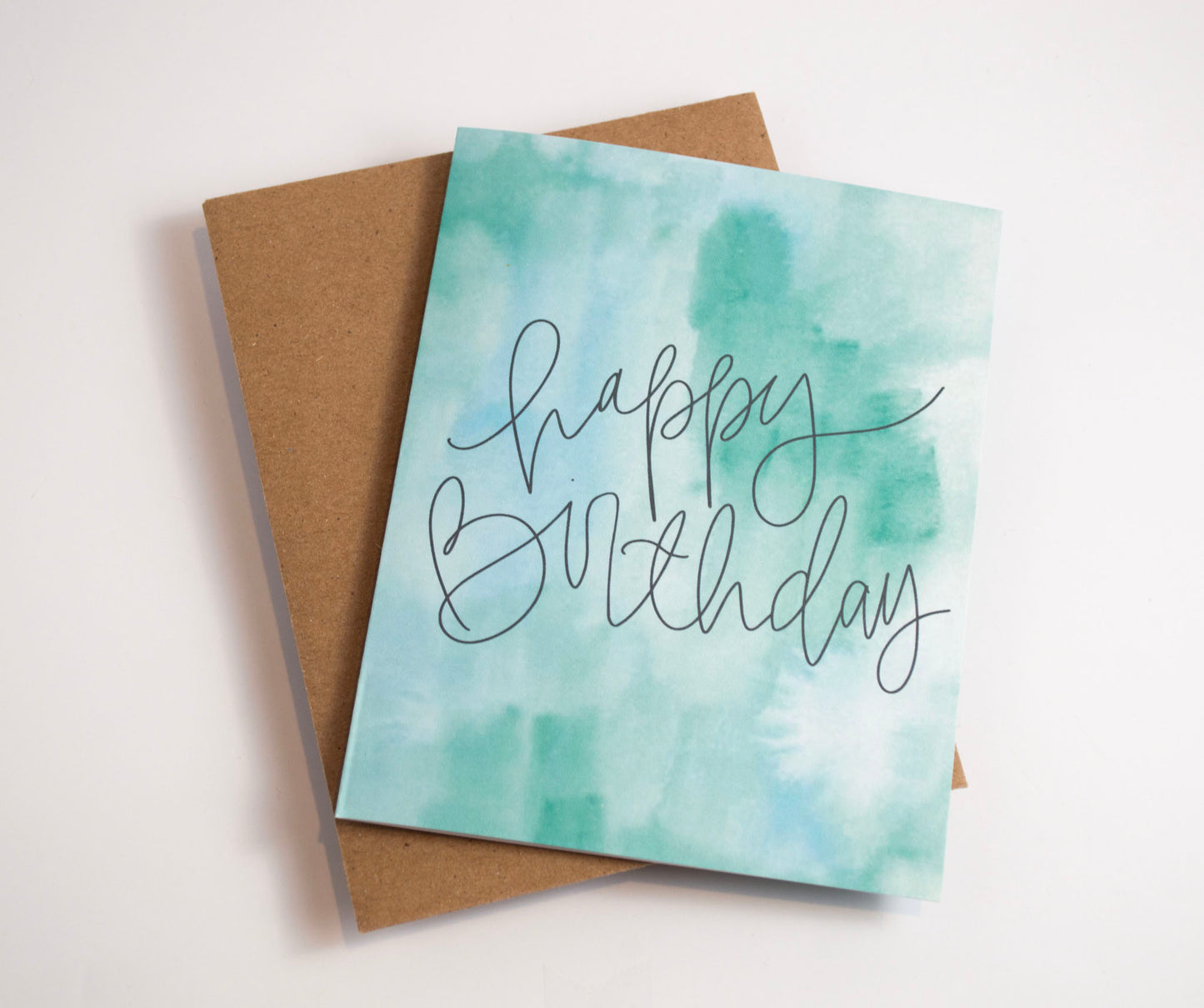 Happy Birthday - Watercolor 10 Pack of Cards