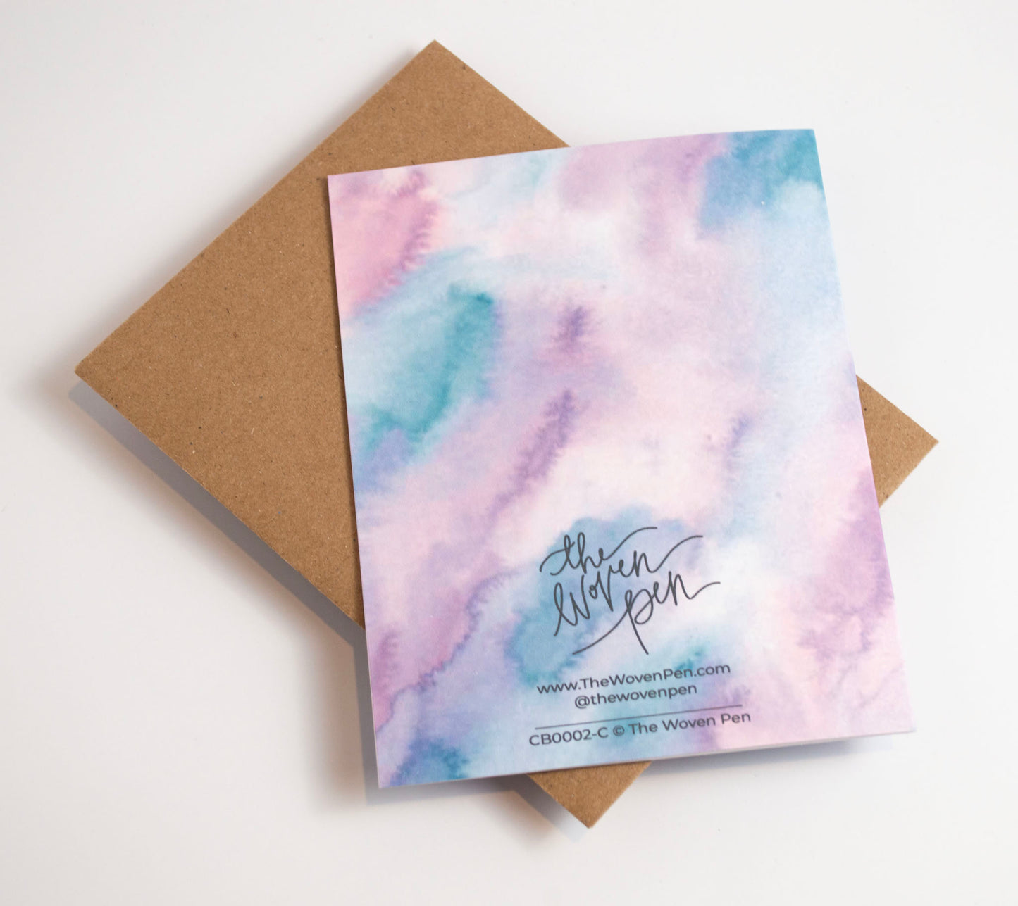 So Glad That You Were Born Watercolor Card