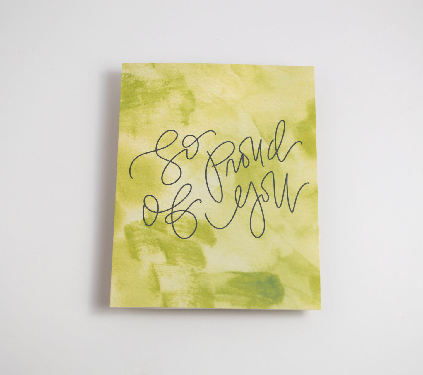 So Proud of You - Watercolor Card