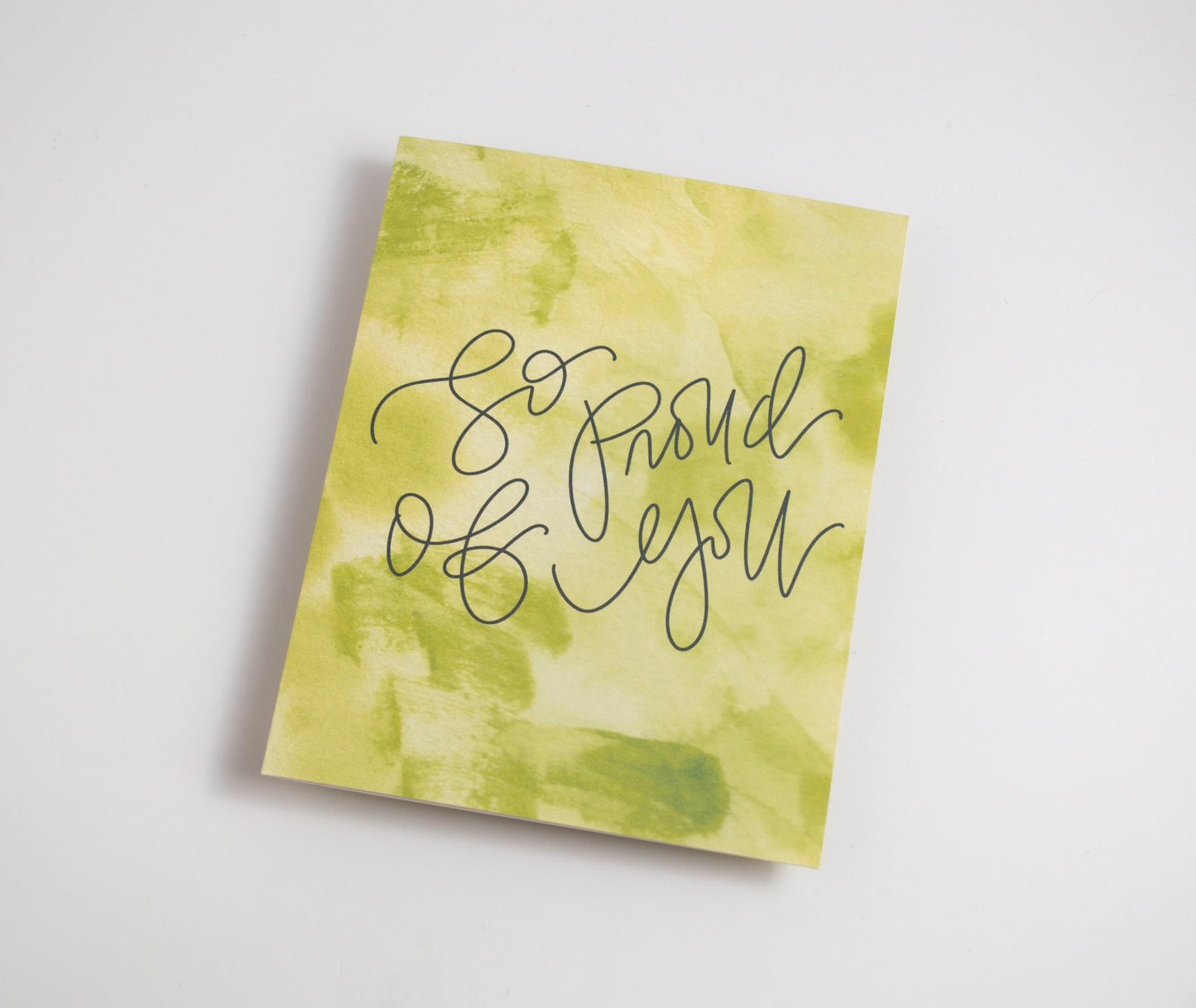 So Proud of You - Watercolor Card