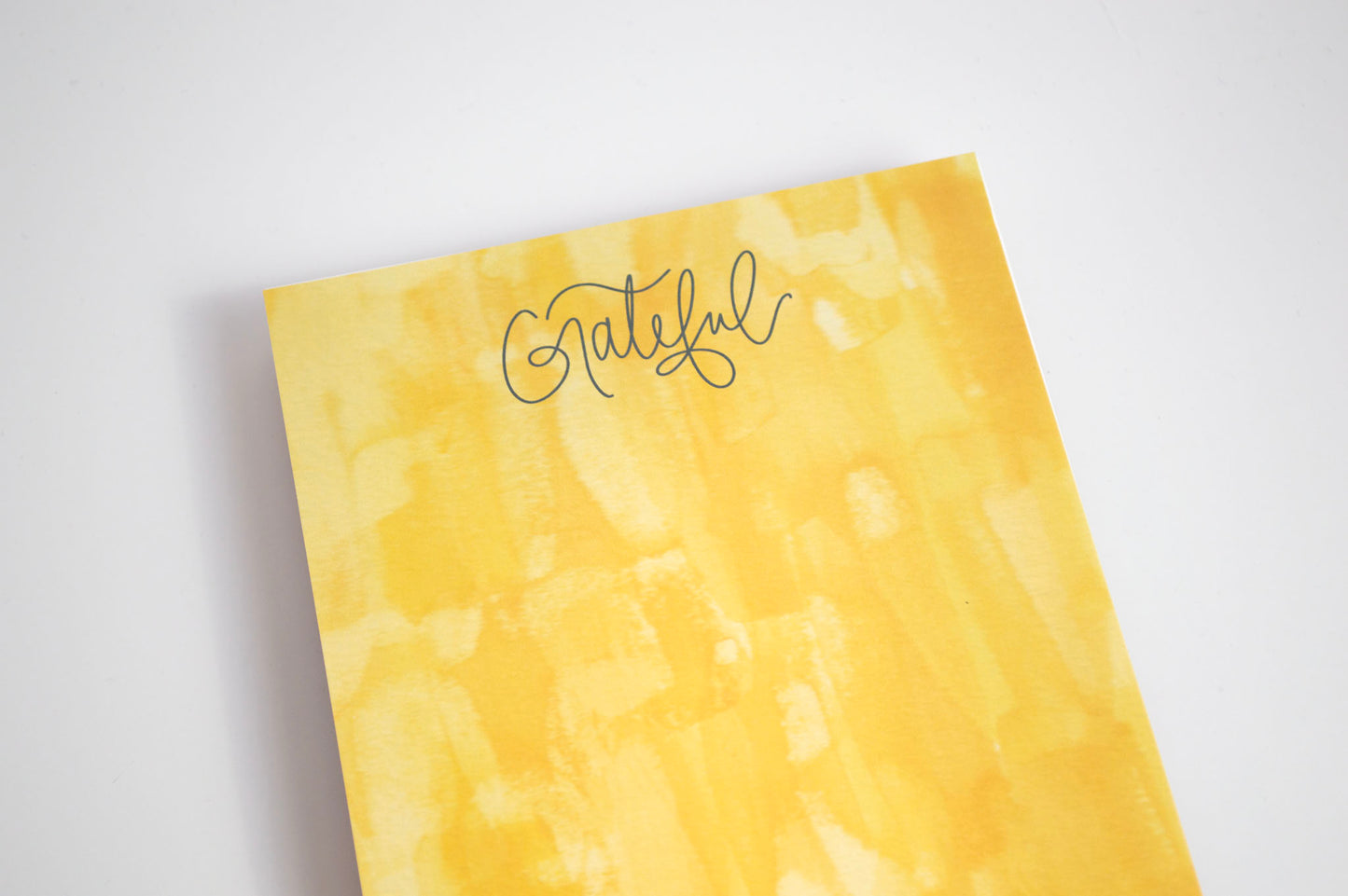 Grateful - Watercolor Notepad