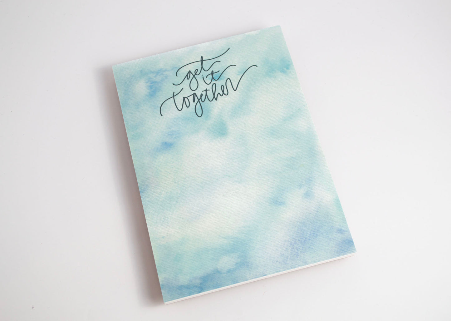 Get It Together - Watercolor Notepad