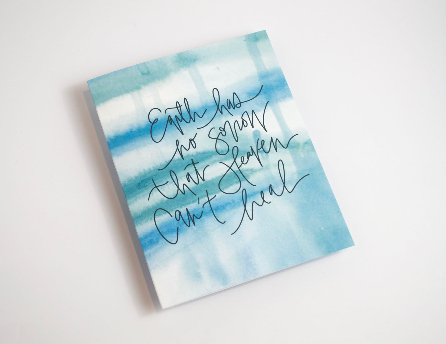 Earth Has No Sorrow - Watercolor Card