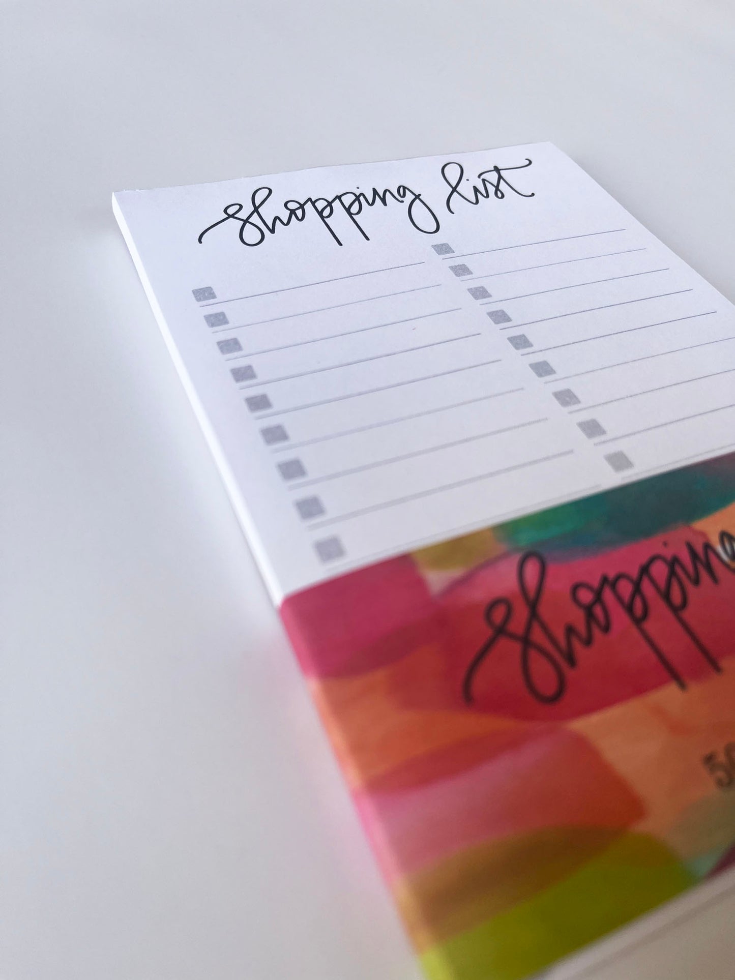 Shopping List- List-Making Notepad