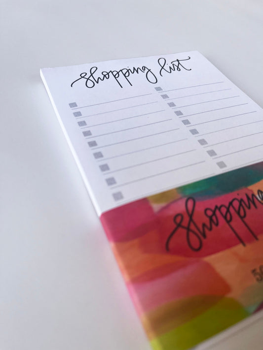 Shopping List- List-Making Notepad