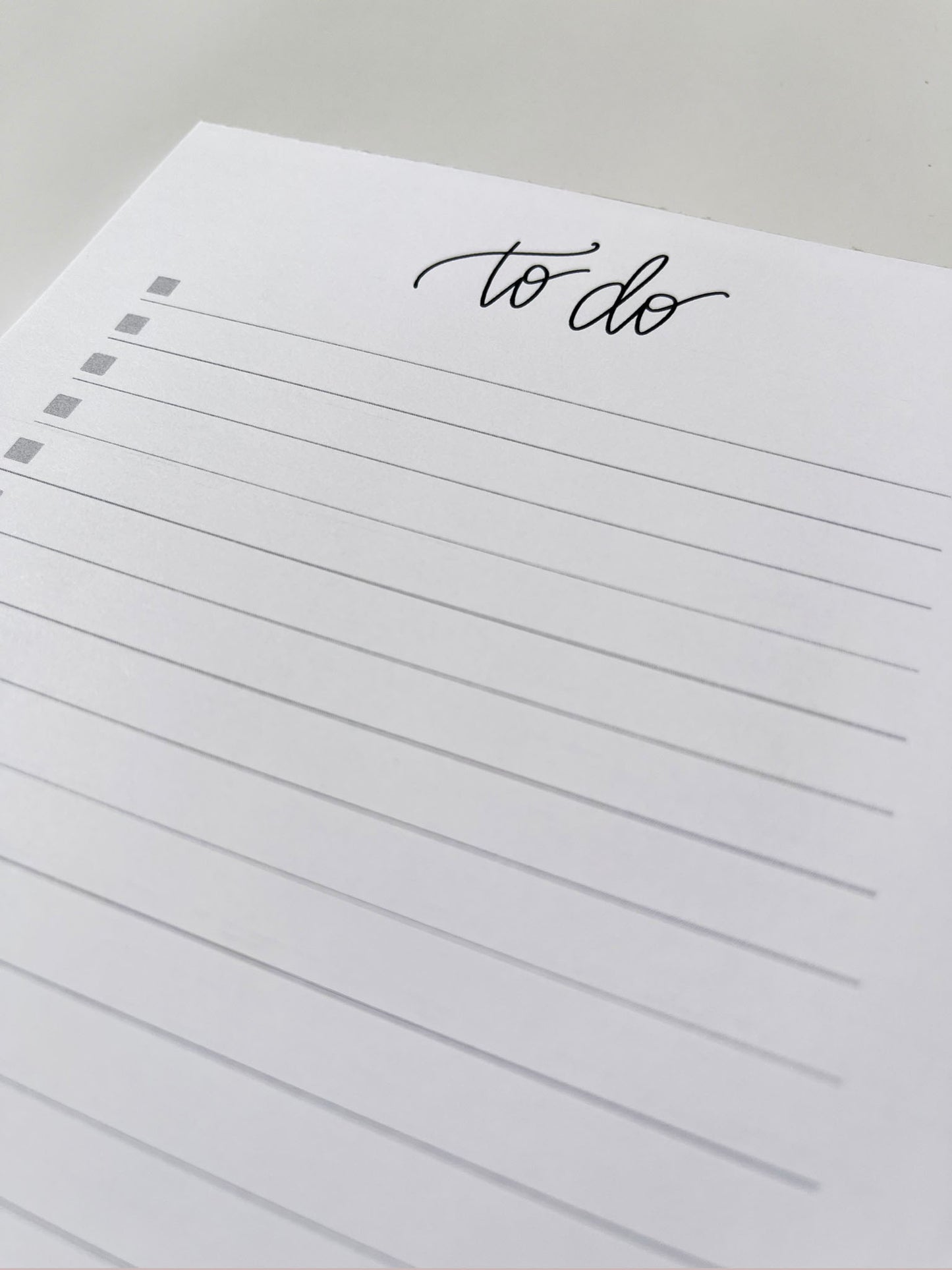 To Do- List-Making Notepad