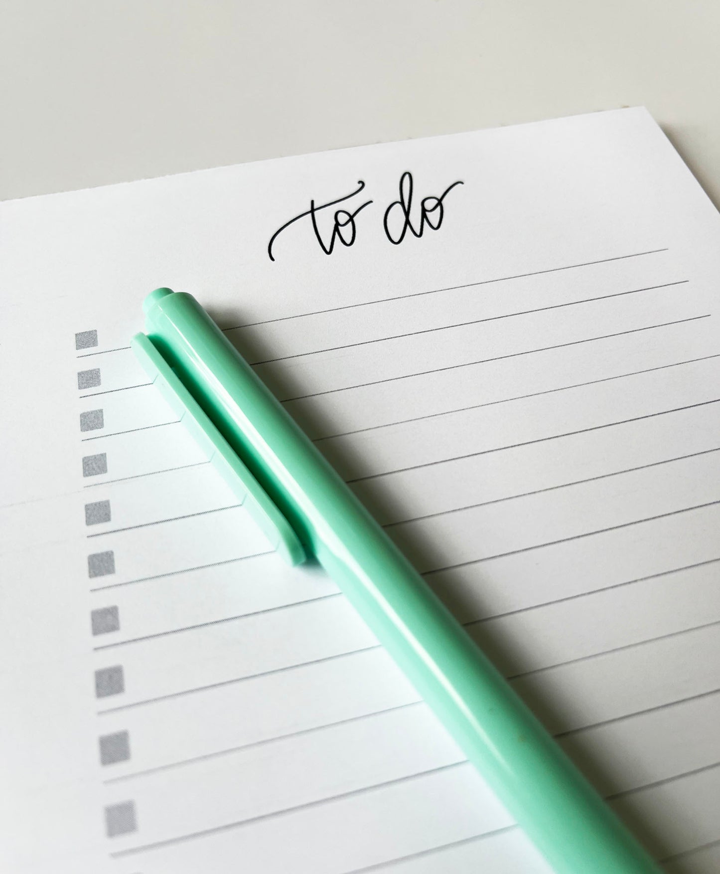 To Do- List-Making Notepad