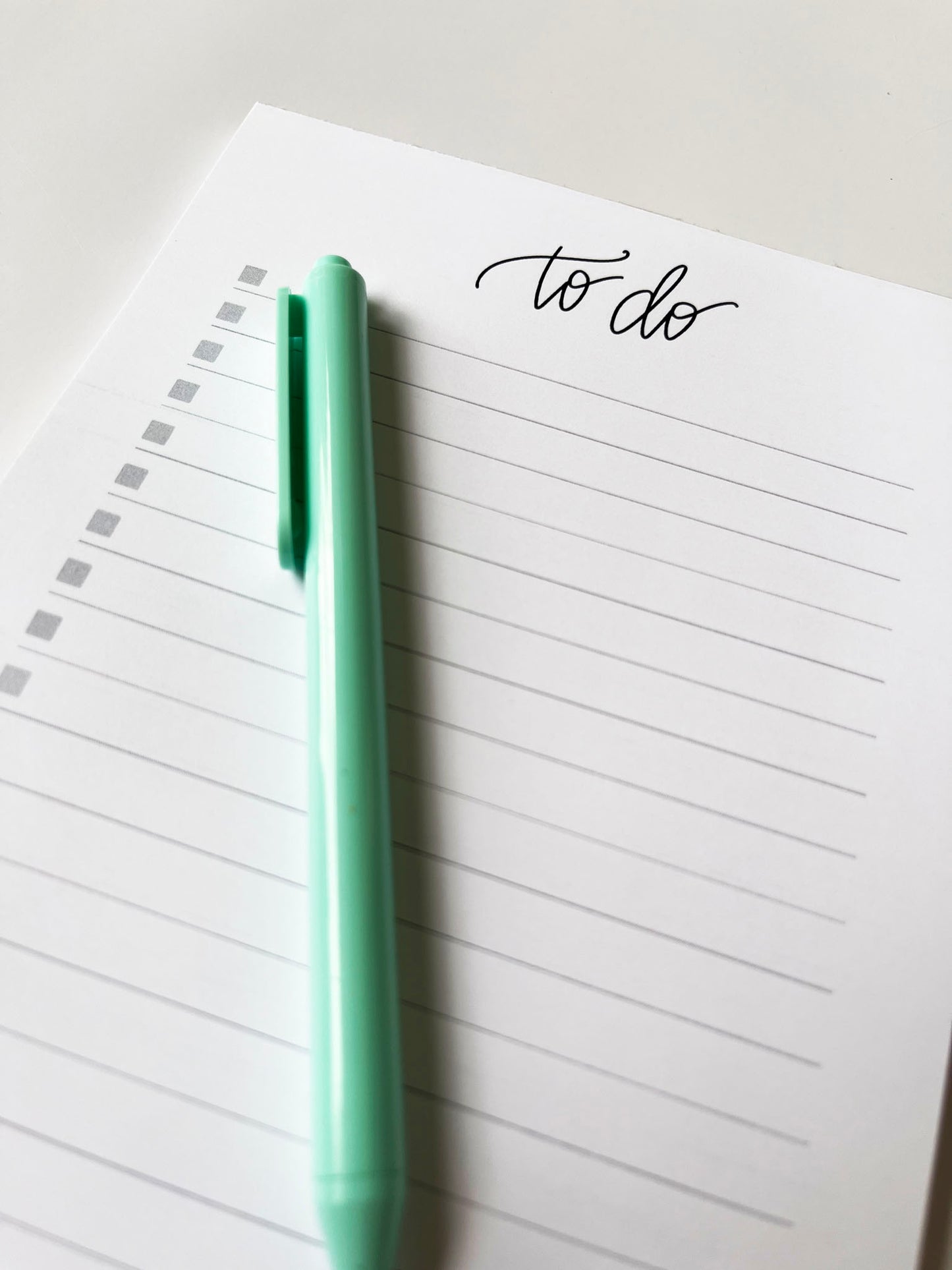 To Do- List-Making Notepad