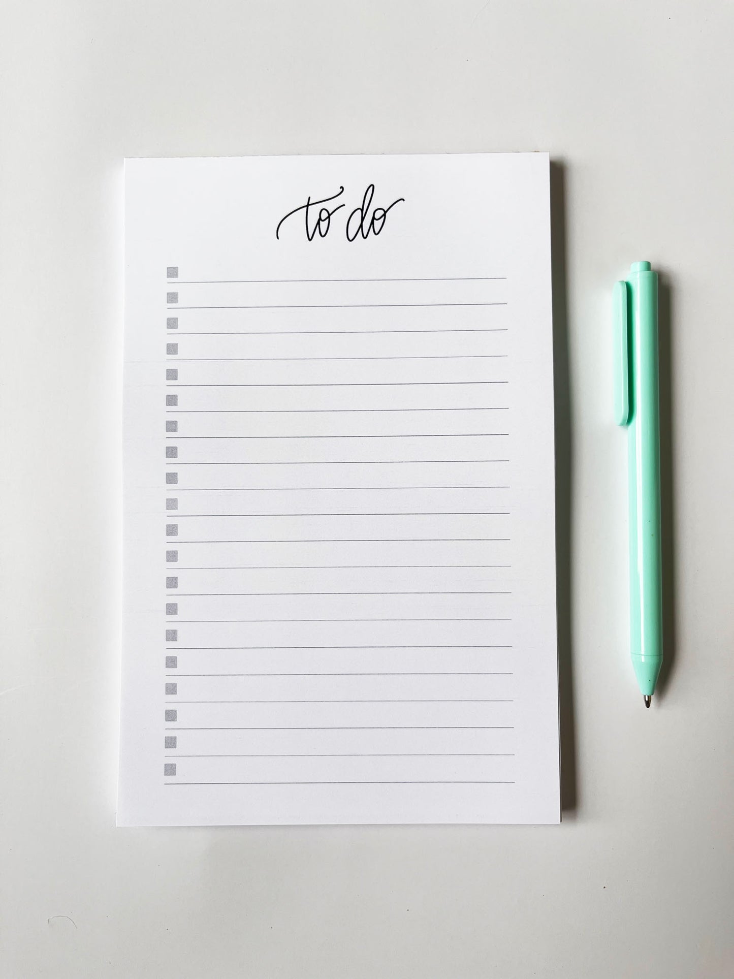 To Do- List-Making Notepad